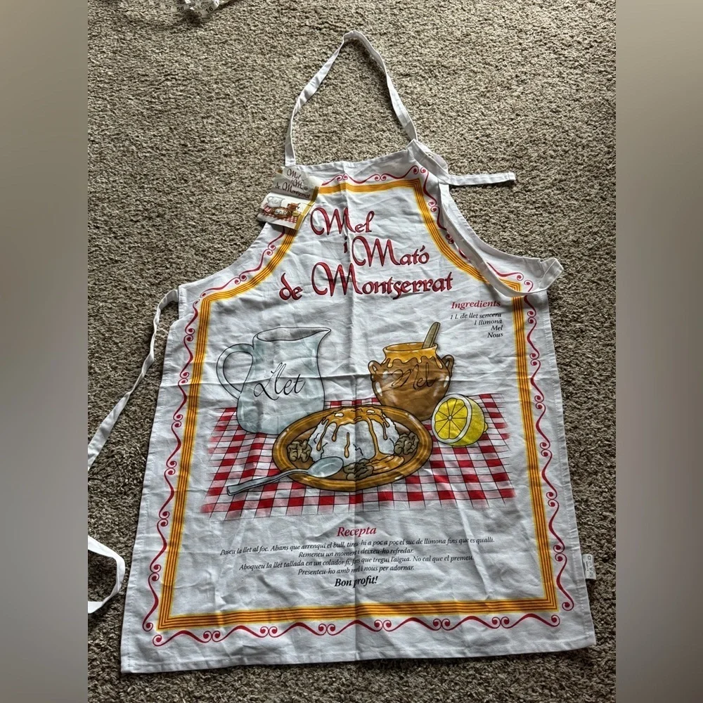 Mel i Mató de‎ Montserrat Vintage apron